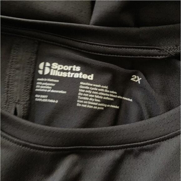 Sports Illustrated Womens Size 2X Performance Shirt Athletic Flowy - Picture 6 of 12